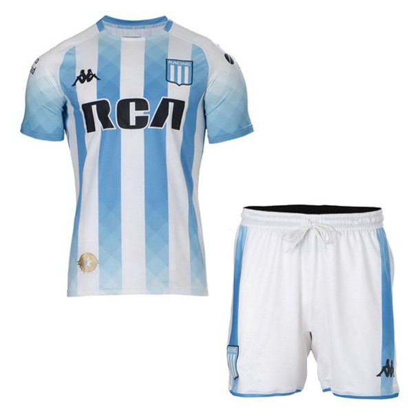 Maillot Football Racing Club Domicile Enfant 2019-20 Blanc